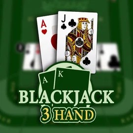 Blackjack 3H (Habanero) slot visual from Habanero available on legiano-pl.eu