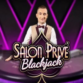 Official Live Casino logo: Blackjack Salon Privé by Ezugi at Legiano Casino