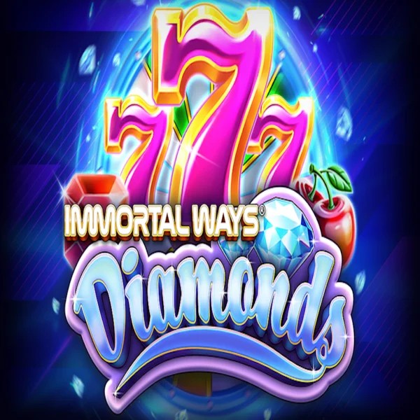 Official Slots logo: Immortal Ways Diamonds by RubyPlay at Legiano Casino