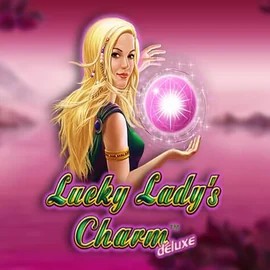 Lucky Ladys Charm Deluxe slot logo by Greentube at Legiano Casino