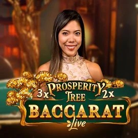 Prosperity Tree Baccarat by Evolution, showcased at legiano-pl.eu – game logo