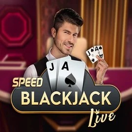 Speed Blackjack logo – Live Casino by Pragmatic Play at Legiano Casino